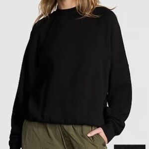 PINK
CAMPUS FLEECE MOCK-NECK SWEATSHIRT